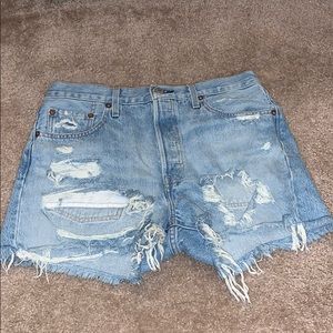 Levi’s High Rise Shorts